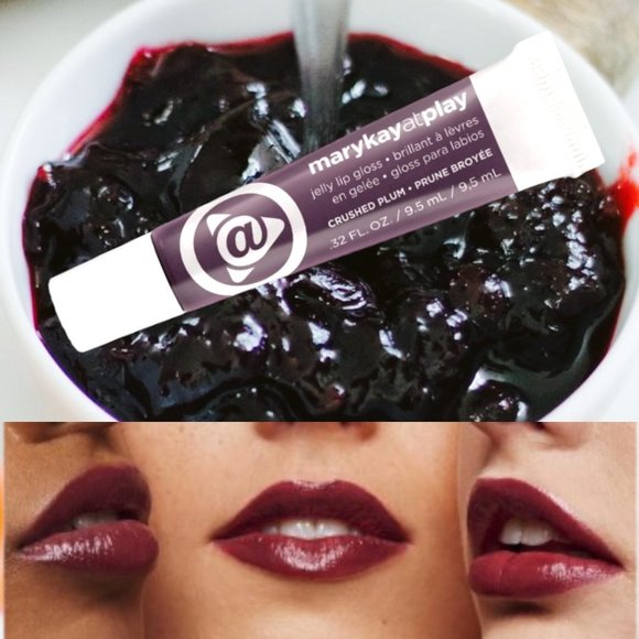 Crushed Plum Jelly Lip Gloss - Mary Kay Discontinued Limited Edition - Picture 1 of 8